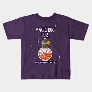 Magic Dog Fur Potion Kids T-Shirt